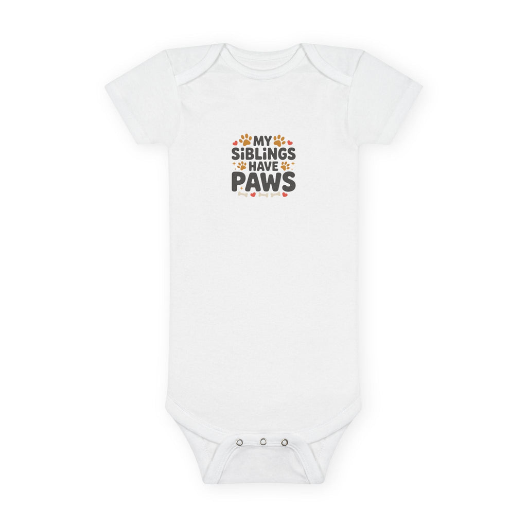 Some of My Kids Have Paws + My Siblings Have Paws Gift Set - Onesie