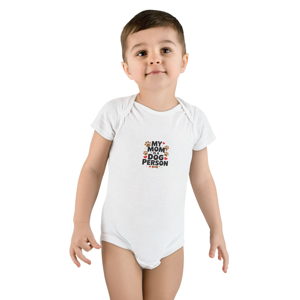 My Mom Is a Dog Person -- Baby Onesie