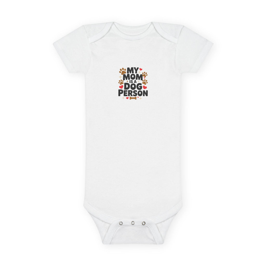 Dog Mom + My Mom Is a Dog Person Gift Set - Onesie