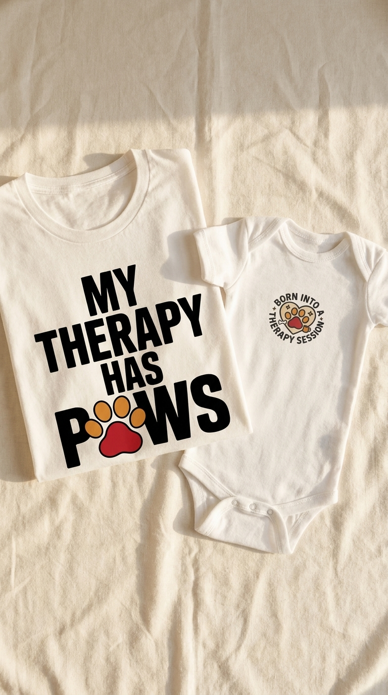 My Therapy Has Paws + Born Into a Therapy Session - Gift Set